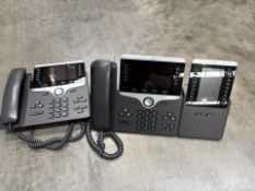 Grey Cisco Desk Phone x2 - No Reserve