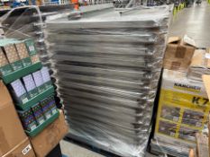 Pallet Of Grey Metal Racking Shelves - No Reserve