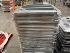 Pallet Of Grey Metal Racking Shelves - No Reserve