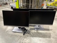 Silver HP Desktop Monitor x4 - No Reserve