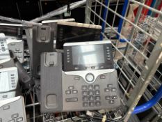 Grey Cisco Desk Phone x3 - No Reserve