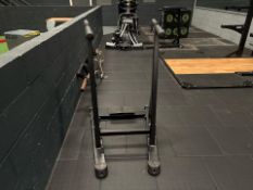 Black Metal Dip Station