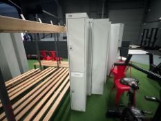 Grey Two Door Locker x4