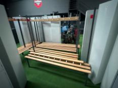 Changing Room Benches x5