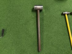 Silver Metal Sledgehammer
