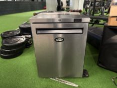 Silver Foster Under Counter Refrigerator