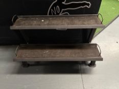 Grey Metal Kettlebell Rack