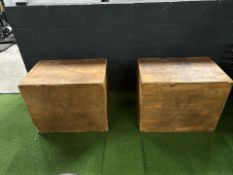 Pair Of Wooden Box