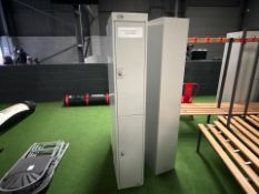 Grey Two Door Locker x4