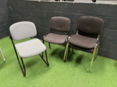 Assorted Office Chairs x4