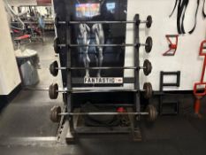 Barbell Rack and Barbells