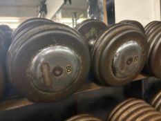 Pair of 60lbs Dumbbells,No Reserve