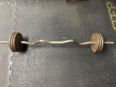 60lbs EZ Bar, No Reserve