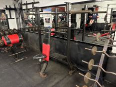 Panatta Sport Plate Loaded Seated Barbell Shoulder Press