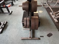 6 Arm Metal Plate Tree, No Reserve