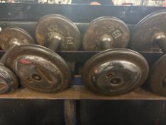 Pair of 15lbs Dumbbells, No Reserve