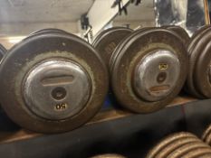 Pair of 50lbs Dumbbells, No Reserve