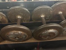 Pair of 20lbs Dumbbells, No Reserve