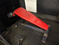 Ab Crunch Bench, No Reserve