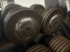 Pair of 65lbs Dumbbells, No Reserve