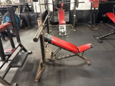 Incline Bench Press Station