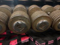 Pair of 130lbs Dumbbells, No Reserve