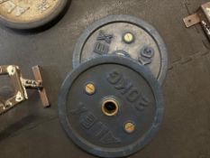 20kg Olympic Bore Plates x2, No Reserve