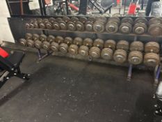 Heavy Duty Metal Dumbbell Rack, No Reserve