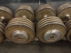 Pair of 90lbs Dumbbells, No Reserve