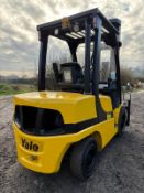 Yale 3.5 Tonne Diesel Forklift GDP35VX attachment: 1220mm SS Crg and 1200mm forks truck weight: 5