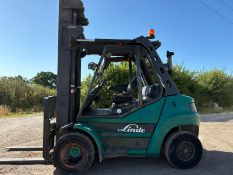 2015 Linde H80D Forklift, 7836 hours, 8 tonne diesel forklift 5.2m LIFT