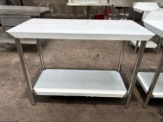 Hamoki Stainless Steel Table - No Reserve