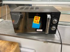 Black Russell Hobbs 17L Microwave