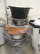 No Reserve Assortment of Casserole Pots