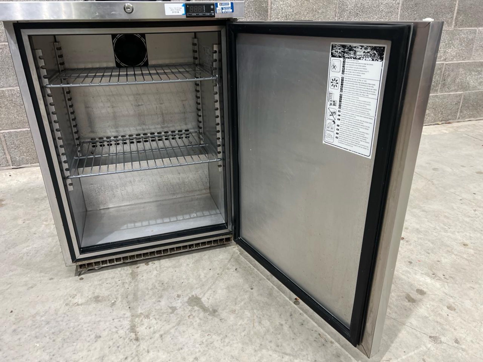 Foster HR150-A Undercounter Refrigerator, Direct from Greggs @ Asda - Image 5 of 10