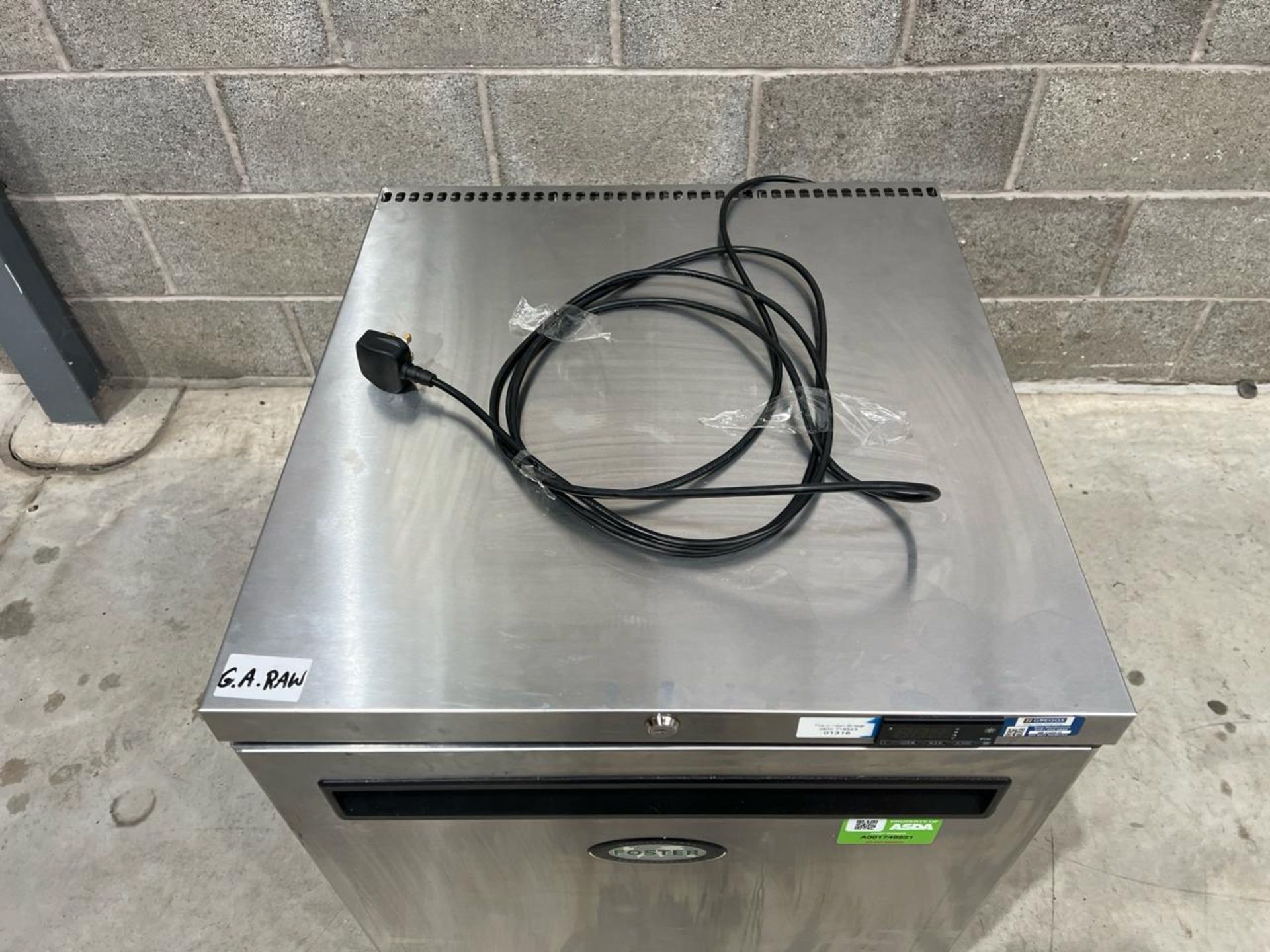 Foster HR150-A Undercounter Refrigerator, Direct from Greggs @ Asda - Image 2 of 10