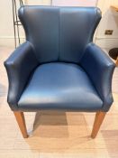 No Reserve 6x Blue Tub Chairs