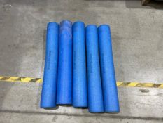 Assorted Blue Fitness-Mad Foam Rollers - No Reserve