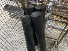 Assorted Black Foam Rollers x5 - No Reserve