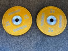 Hammer Strength 15kg Bumper Plates