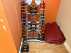 Reebok Studio Dumbbells & Stand