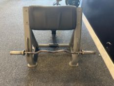 Preacher Curl Station