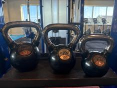 Jordan 6, 10 & 12kg Kettlebells