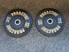 ProActive 5kg Bumper Plates