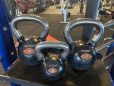 Jordan 6, 14 & 16kg Kettlebell