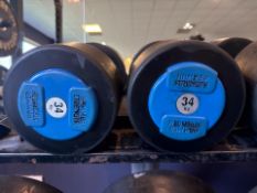 Hammer Strength Dumbbells 34kg