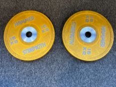 Hammer Strength 15kg Bumper Plates