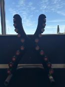 Escape Dumbbell Rack including Vaious Dumbbell sets