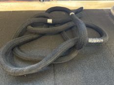 Training Battle Rope With Bracket