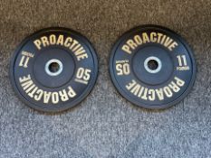 ProActive 5kg Bumper Plates